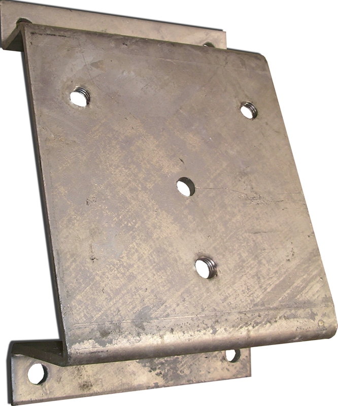 Väggfäste, vinklat 75º till 3-punkts fästen